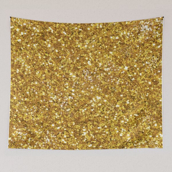 Item preview, Gold glittering sparking sequins pattern  designed and sold by hollycooper.