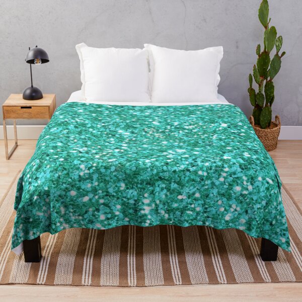 Item preview, Teal glittering sparking sequins designed and sold by hollycooper.