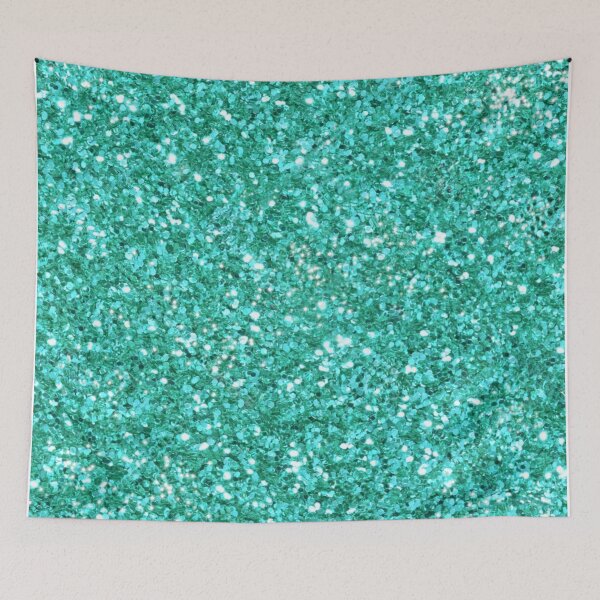 Item preview, Teal glittering sparking sequins  designed and sold by hollycooper.