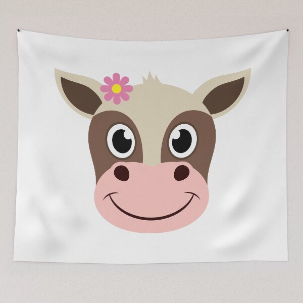 Item preview, Cute Barnyard Cow designed and sold by Captain Creative.