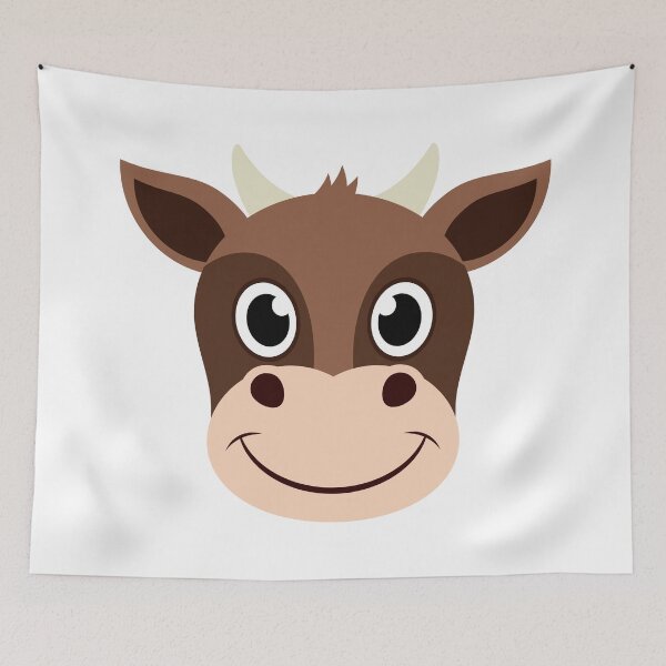 Item preview, Cute Barnyard Cow designed and sold by Captain Creative.