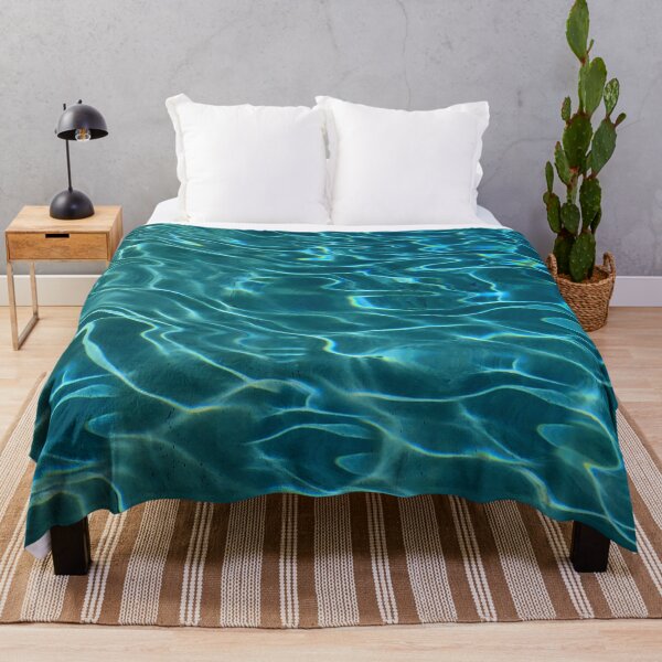 Item preview, Beautiful blue Teal ocean with rippling waves | beach vibes |  swimming | swimming thing designed and sold by hollycooper.