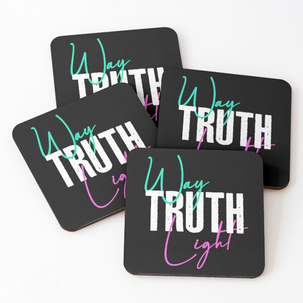 Item preview, Way. Truth. Light. designed and sold by BrunetteMo.