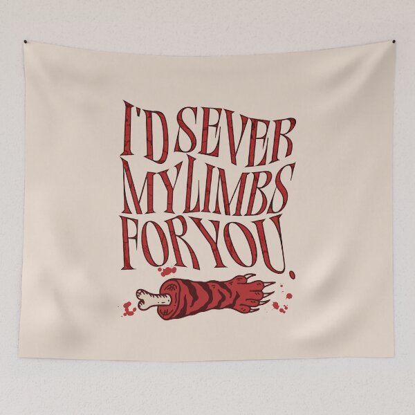 Item preview, I'd Sever My Limbs creature claw designed and sold by yourvanitybrand.