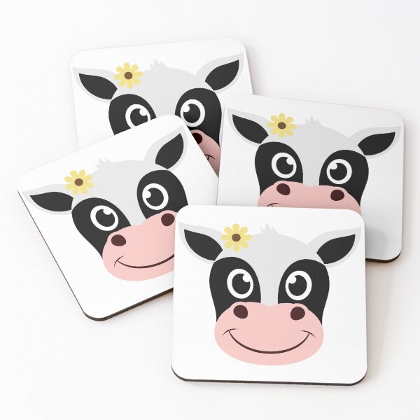Item preview, Cute Barnyard Cow designed and sold by Captain Creative.