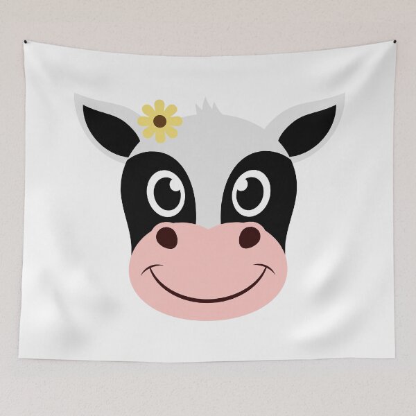 Item preview, Cute Barnyard Cow designed and sold by Captain Creative.