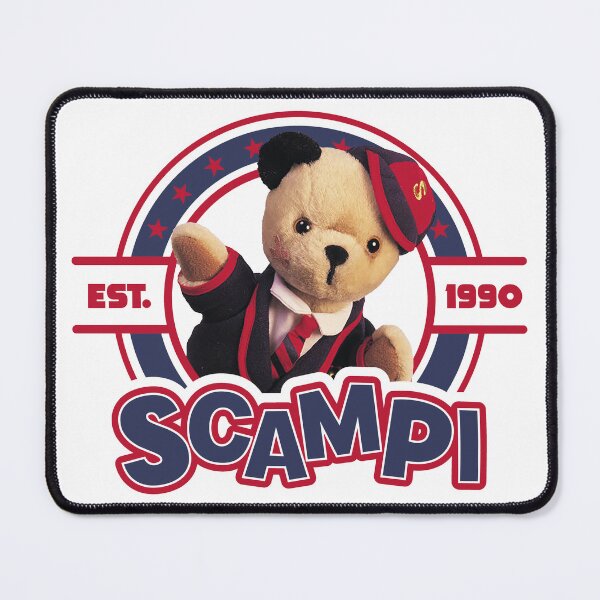 Item preview, Sooty Scampi Star Sports Badge designed and sold by All-And-Every.