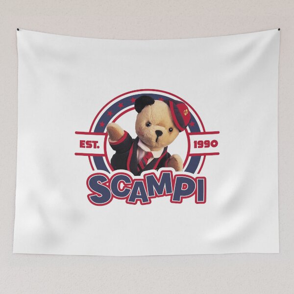 Item preview,  Sooty Scampi Star Sports Badge designed and sold by All-And-Every.