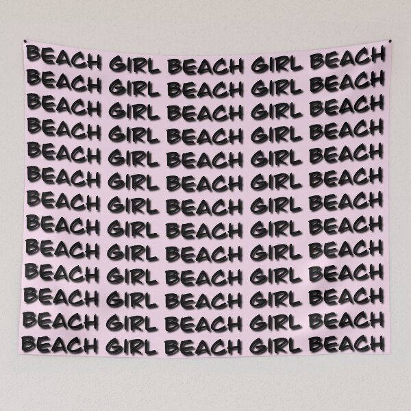 Item preview, Beach Girl, fun Summer designed and sold by hollycooper.