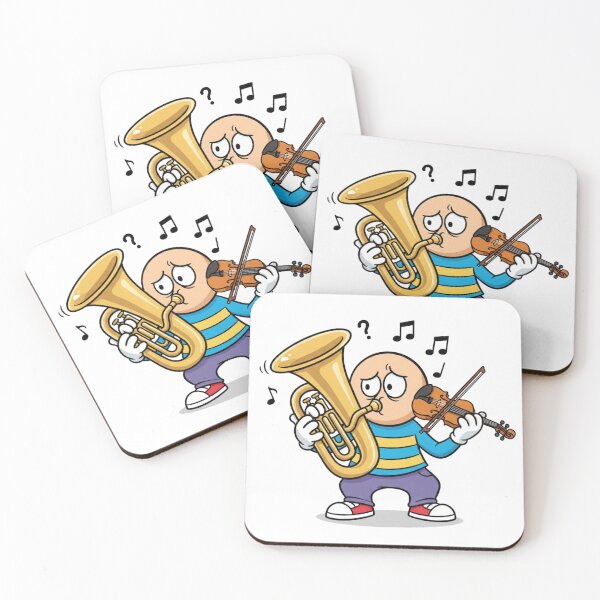 Item preview, Funny Cartoon Musician Mix Up designed and sold by PriyankaSonara.