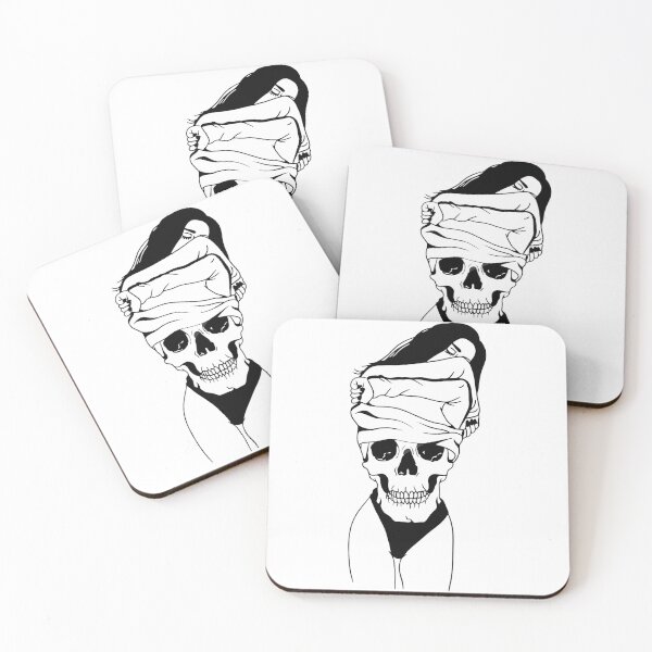 Item preview, Pirate Skull with Crow – Dark Gothic Horror Art Design designed and sold by Aedition.