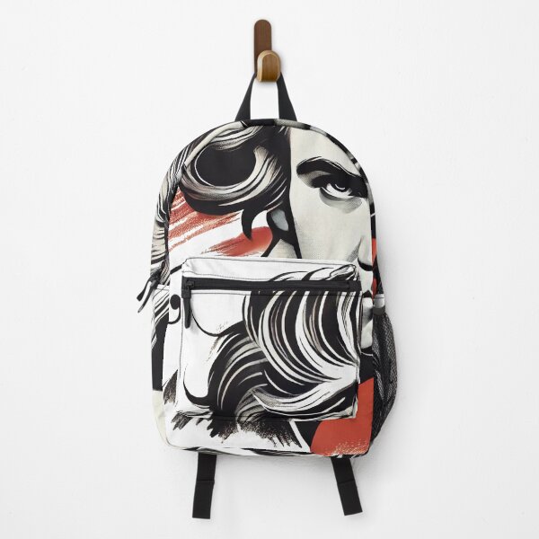 Item preview, Artistic Beethoven portrait with red scarf designed and sold by Urbi et Orbi.