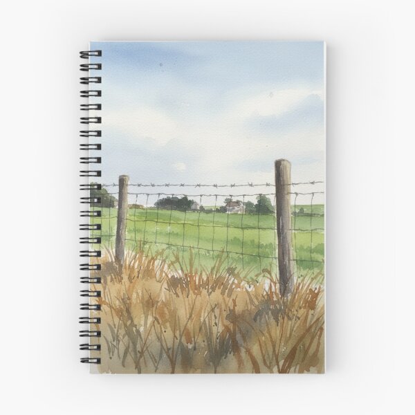 Item preview, Irish Countryside With Fence Posts. Co. Donegal. designed and sold by TirConnaill.
