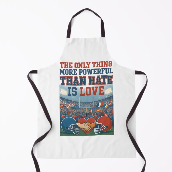 Item preview, The Only Thing More Powerful Than Hate Is Love Stadium Unity Concept designed and sold by Uglyandcute.