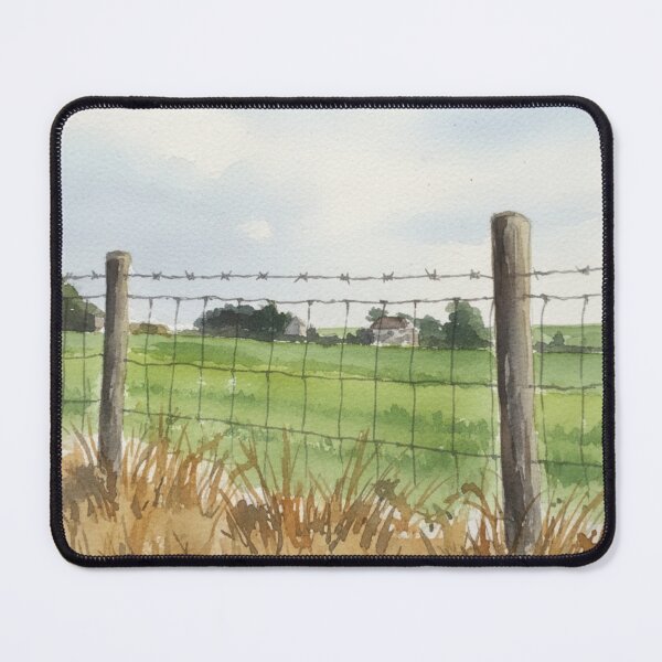 Item preview, Irish Countryside With Fence Posts. Co. Donegal. designed and sold by TirConnaill.