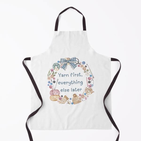 Item preview, Yarn first, everything else later! designed and sold by Shining Bright Arts, Crafts & Illustration.