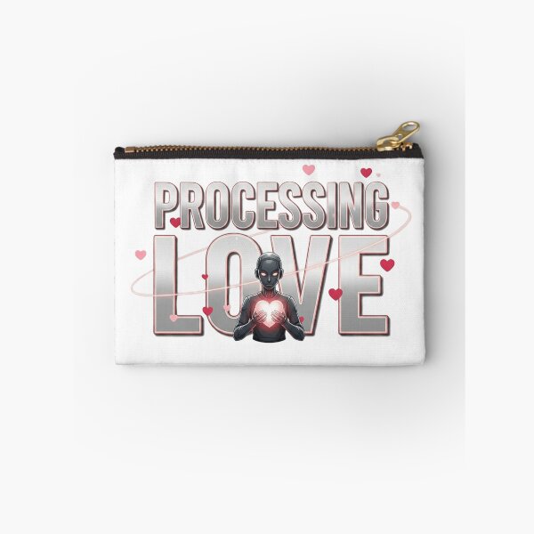 Item preview, PROCESSING LOVE – Minimal Urban Valentine Tee designed and sold by Imaginarium of Chaos falcon88 .