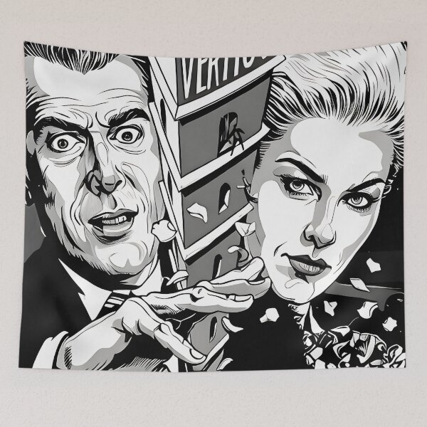 Item preview, Alfred Hitchcock - Vertigo designed and sold by ArtistikAvenue.