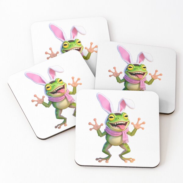 Item preview, Unhinged Easter Frog designed and sold by Kamoufleur.