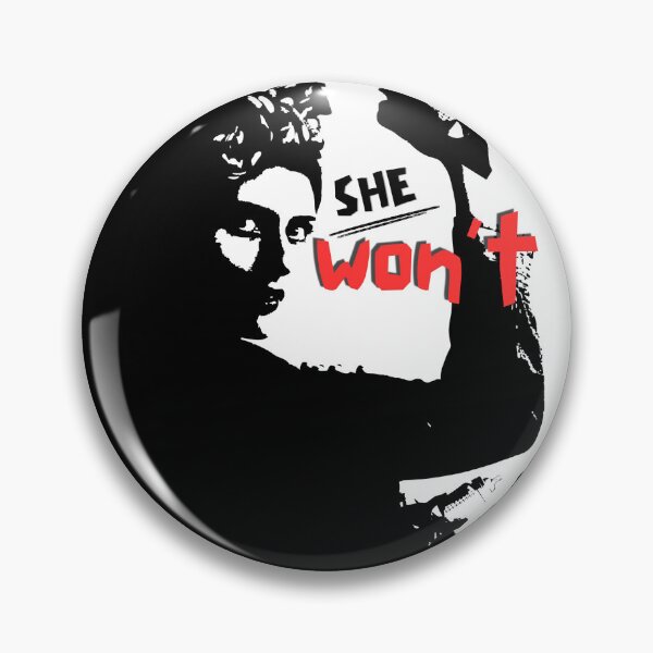 Item preview, she WONT - ART Print Bold Graphic Design She Can DO It  designed and sold by slowlyprints.