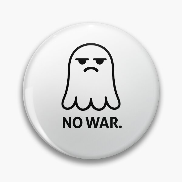 Item preview, Ghost of Disapproval – NO WAR Silent Protest designed and sold by ANiyati.