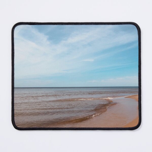 Item preview, SummerBeach scene, lakefront, ocean, blue skies, beach vibes designed and sold by hollycooper.