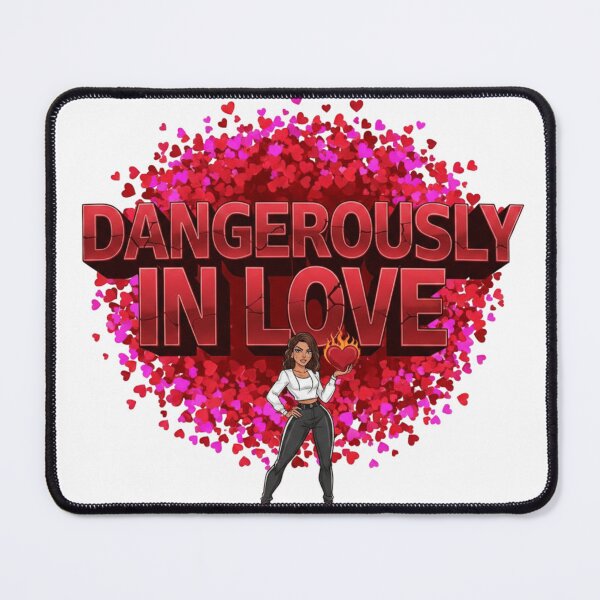 Item preview, DANGEROUSLY IN LOVE – Bold Urban Valentine Drop designed and sold by Imaginarium of Chaos falcon88 .