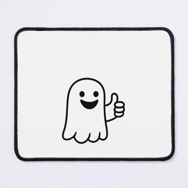 Item preview, Smiling Ghost of Disapproval – Thumbs Up designed and sold by ANiyati.
