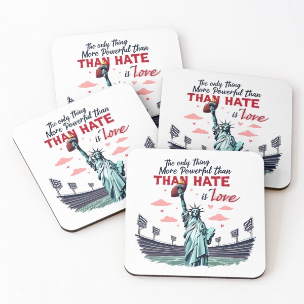 Item preview, The Only Thing More Powerful Than Hate Is Love Stadium Unity Concept designed and sold by Uglyandcute.