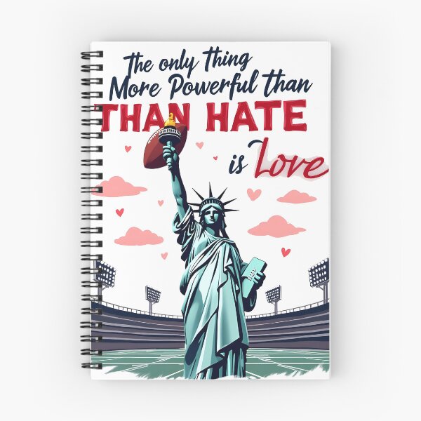 Item preview, The Only Thing More Powerful Than Hate Is Love Stadium Unity Concept designed and sold by Uglyandcute.