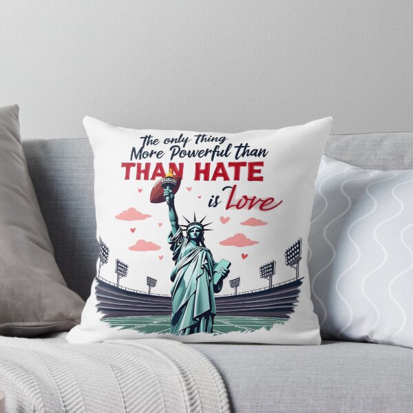 Item preview, The Only Thing More Powerful Than Hate Is Love Stadium Unity Concept designed and sold by Uglyandcute.
