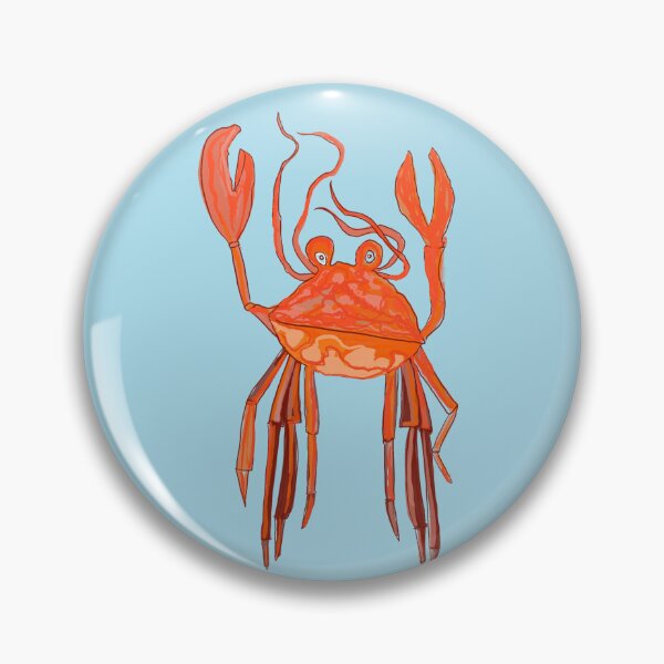 Item preview, crab designed and sold by MollyMacLiving.