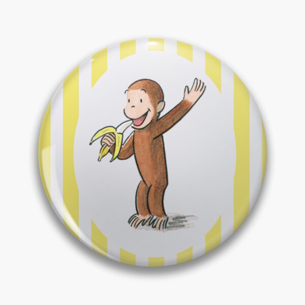 Item preview, Curious Monkey with Banana designed and sold by DivineDaisies21.