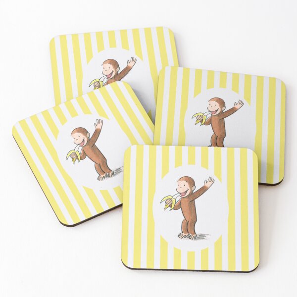Item preview, Curious Monkey with Banana designed and sold by DivineDaisies21.