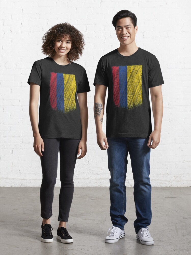 colombia flag t shirt