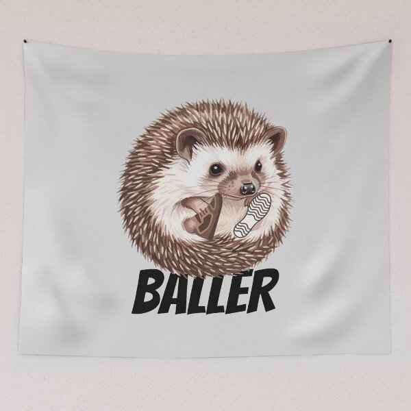 Item preview, Hedgehog Baller designed and sold by AMERICANCHEEZ.