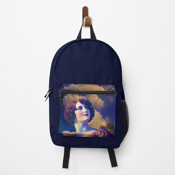 Item preview, Art Deco Woman Maxfield Parrish Style designed and sold by Shoot-The-Moon.