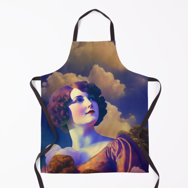 Item preview, Art Deco Woman Maxfield Parrish Style designed and sold by Shoot-The-Moon.