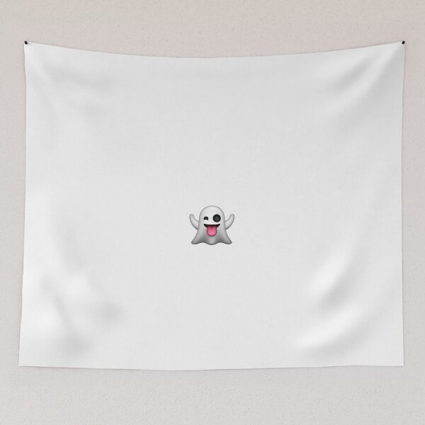 Item preview, Playful Ghost Emoji – Tongue Out Minimal Design designed and sold by ANiyati.