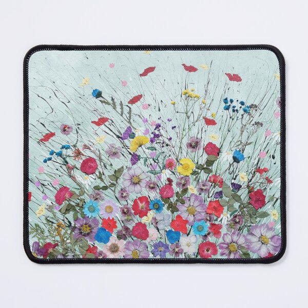 Item preview, Just A Whisper contemporary wild flowers artwork designed and sold by ElisaTruemanArt.