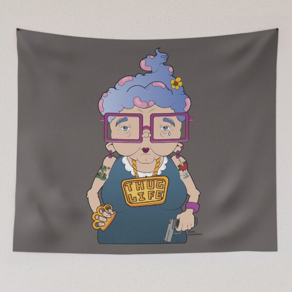 Item preview, Thug Life Granny designed and sold by Kenneth Shinabery.