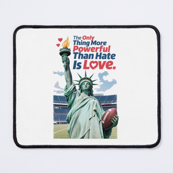 Item preview, The Only Thing More Powerful Than Hate Is Love Stadium Unity Concept designed and sold by Uglyandcute.
