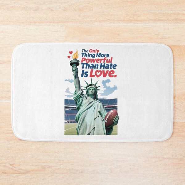 Item preview, The Only Thing More Powerful Than Hate Is Love Stadium Unity Concept designed and sold by Uglyandcute.