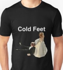 Cold Feet white Unisex T-Shirt