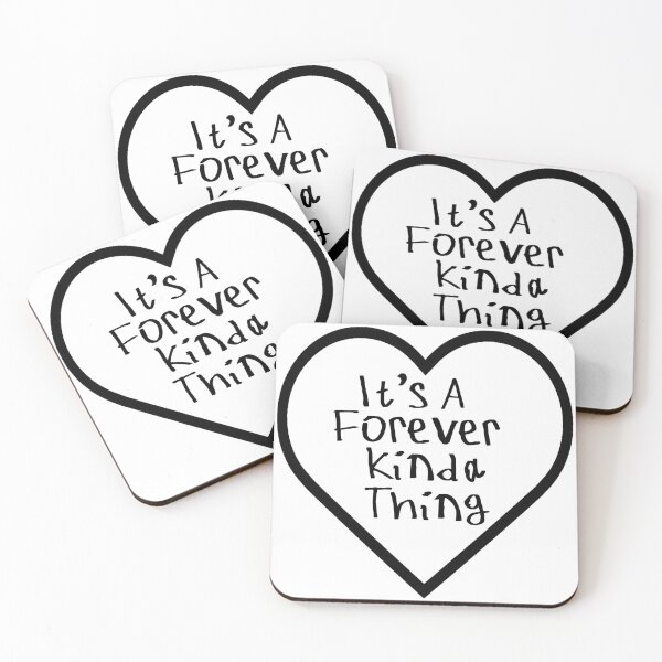 Item preview, It's A Forever Kinda Thing designed and sold by kinpirks.