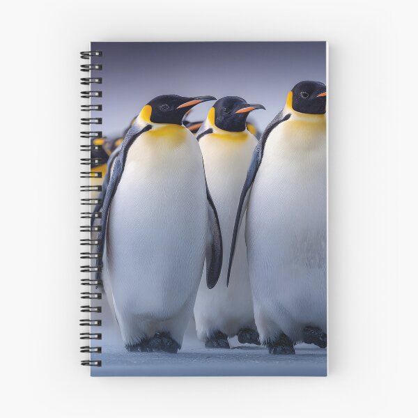 Item preview, Majestic Emperor Penguins Marching in Unity Together designed and sold by Artessie.