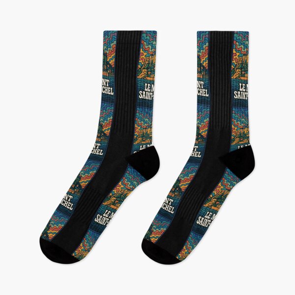 Item preview, Le Mont Saint Michel Trippy Travel designed and sold by TomFrontierArt.