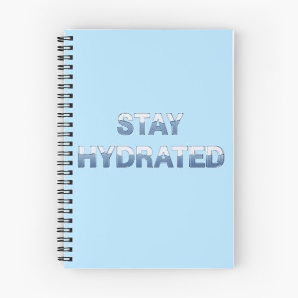 Item preview, Stay Hydrated – Crystal Clear Liquid Typography lettering designed and sold by stereonut.