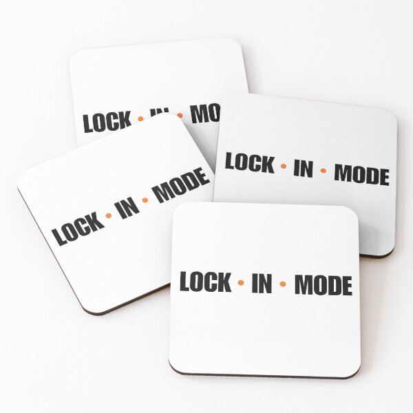 Item preview, Lock In Mode | Viral Study Motivation Quote Design designed and sold by DRIP.exe.