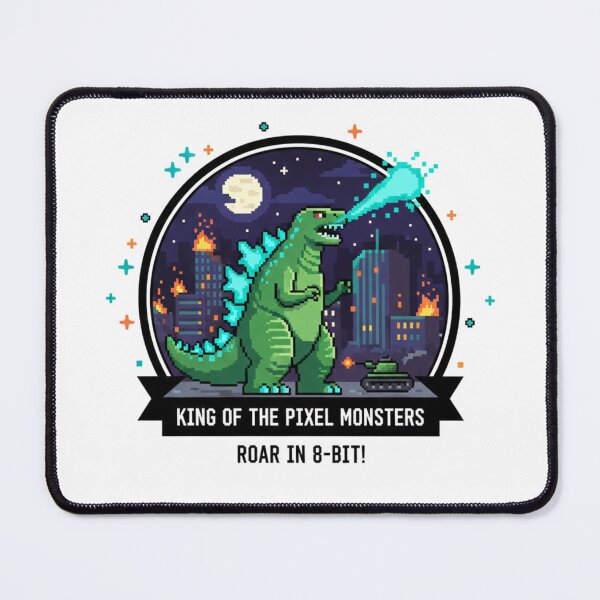 Item preview, King of the Pixel Monsters designed and sold by Xeiboo.